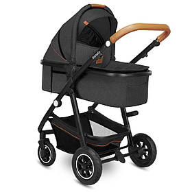 Універсальна коляска 3 в 1 Lionelo AMBER GREY GRAPHITE