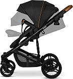 Універсальна коляска 3 в 1 Lionelo MARI TOUR BLACK ONYX, фото 6