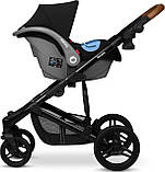 Універсальна коляска 3 в 1 Lionelo MARI TOUR BLACK ONYX, фото 7