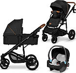 Універсальна коляска 3 в 1 Lionelo MARI TOUR BLACK ONYX, фото 9