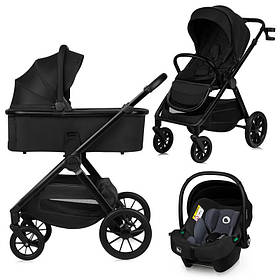 Універсальна коляска 3 в 1 Lionelo LAYLA 3IN1 BLACK ONYX