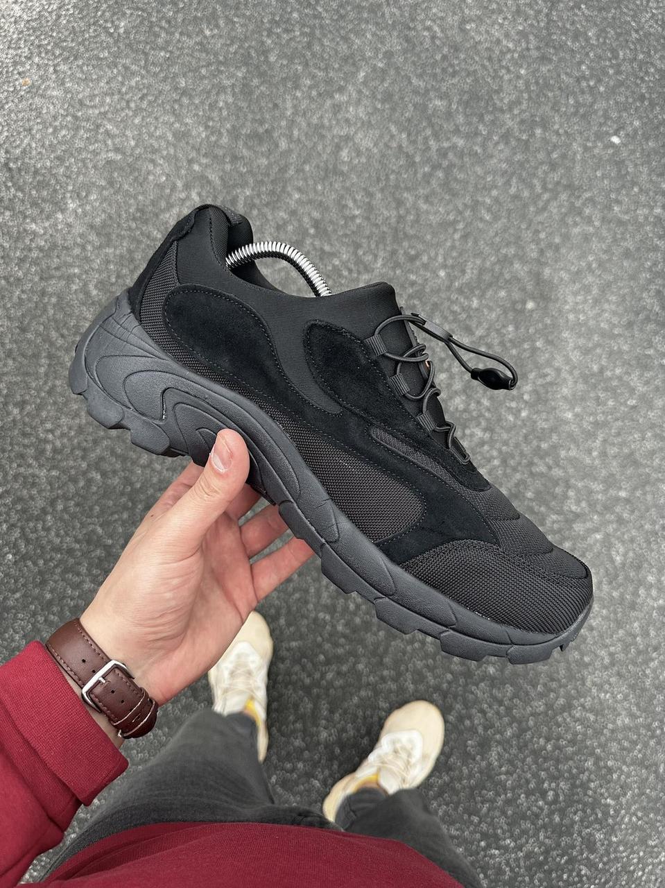 Чоловічі термо кросівки Sen Dini чорні з мембраною Gore-Tex демісезонні водонепроникні, фото 1