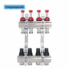 Колектор із витратами SD Forte 1" 4 виходи SF001W4