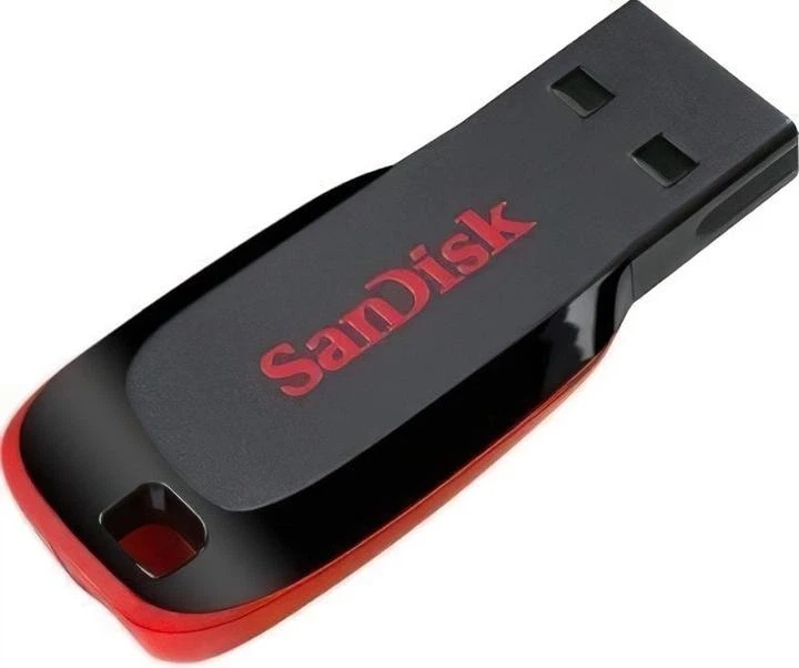 USB Flash 32GB SanDisk Cruzer Blade black/red