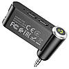 Bluetooth трансмітер FM з мікрофоном, Mini Jack 3,5 мм, Hoco E58 / ФМ модулятор в авто / Модулятор в машину, фото 8