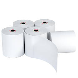 50 шт Касова стрічка 57мм*21м / Стрічка для касових апаратів / Касова стрічка з термопаперу