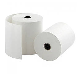 50 шт Касова стрічка 57ммх30м / Чекова стрічка / Касова термострічка / Стрічка для каси з термопаперу