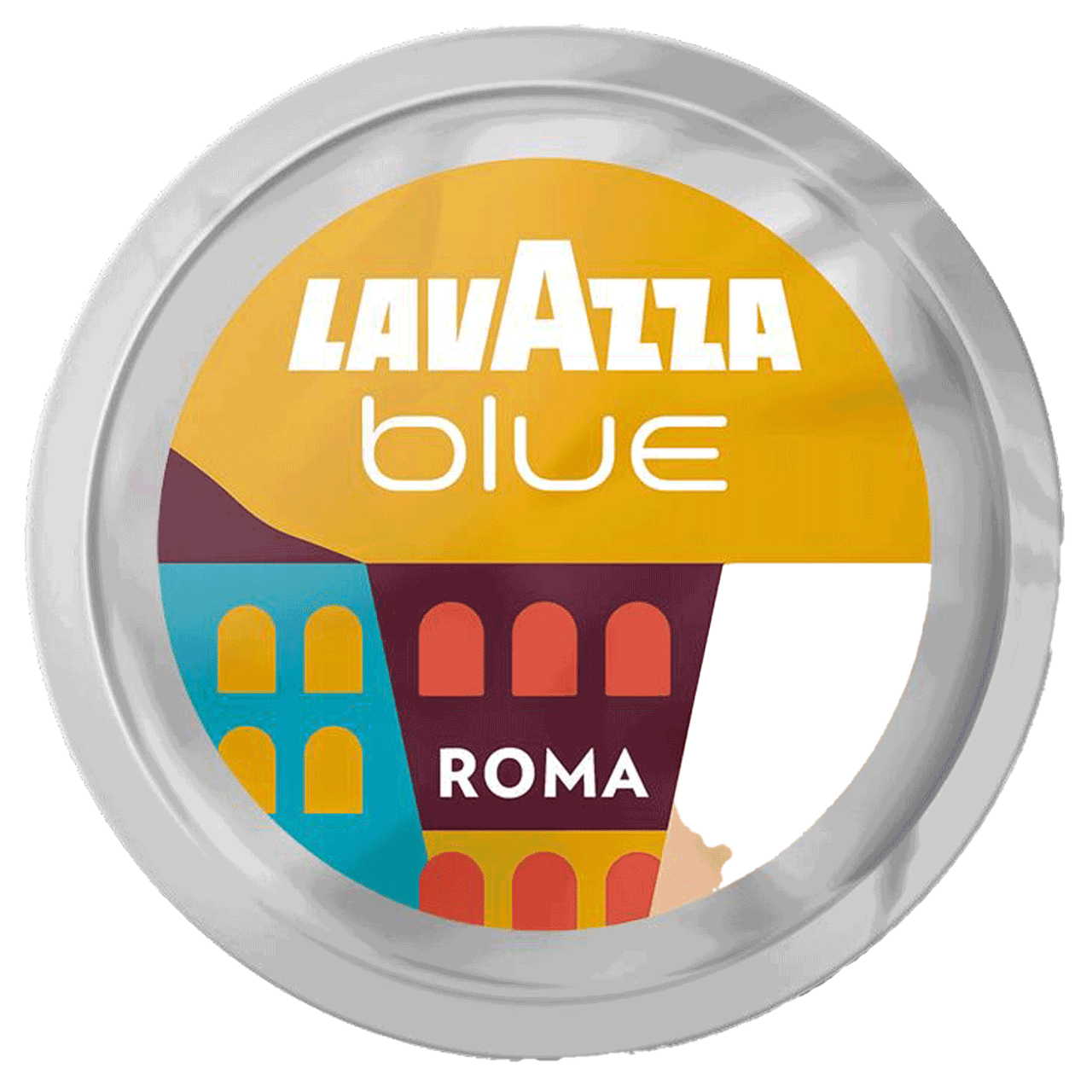Кава в капсулах Lavazza Blue Espresso Roma 10 шт Італія Капсули Лавацца Блю міцна кава, фото 1