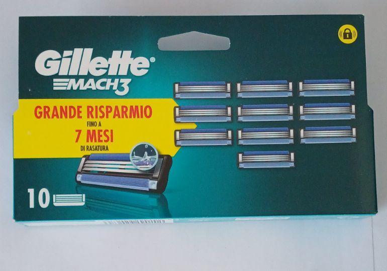 Касети чоловічі для гоління Gillette Mach 3 10 шт