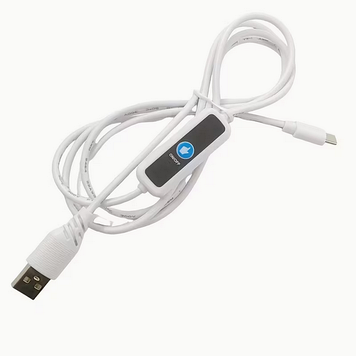 USB адаптер живлення до Type-C 150см HHG-150W білий