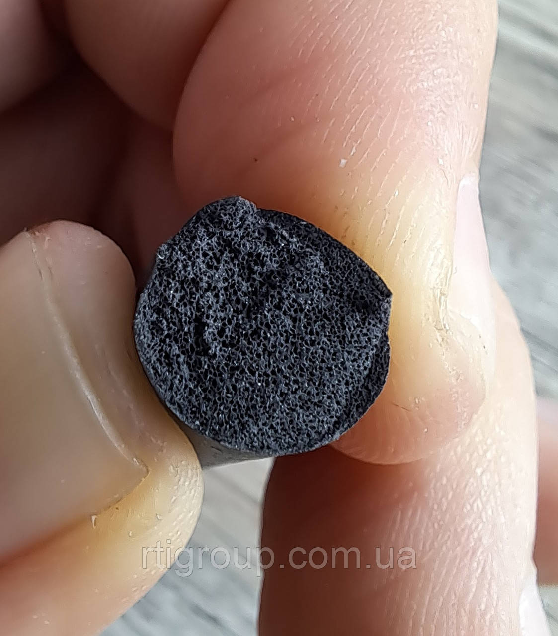 Шнур пористий 5мм EPDM, фото 1