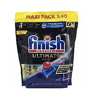 Таблетки для посудомийних машин FINISH Ultimate 40 шт.