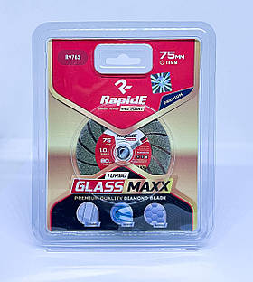 Алмазний міні-диск RapidE TURBO GLASSMAXX 75mm*10mm R9763