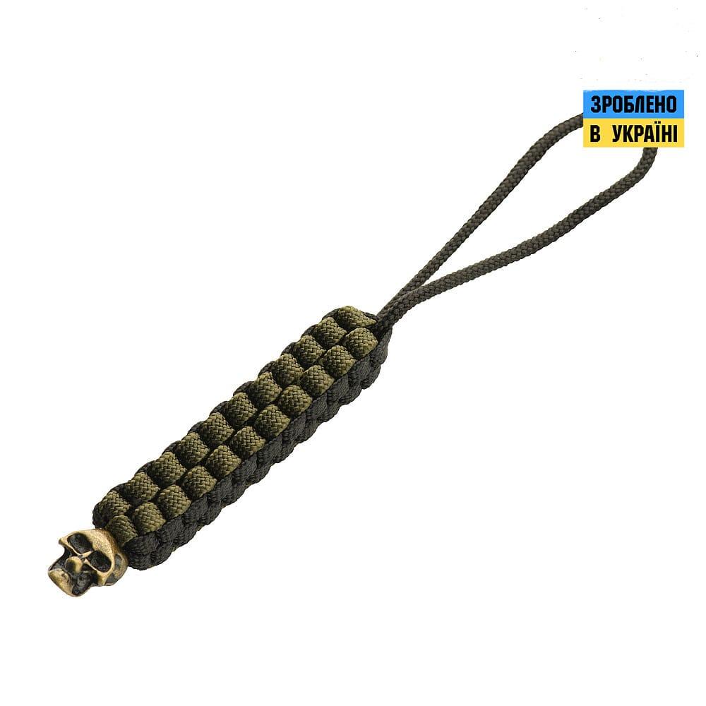 Темляк Cuboid Skull Black/Olive M-Tac, фото 1