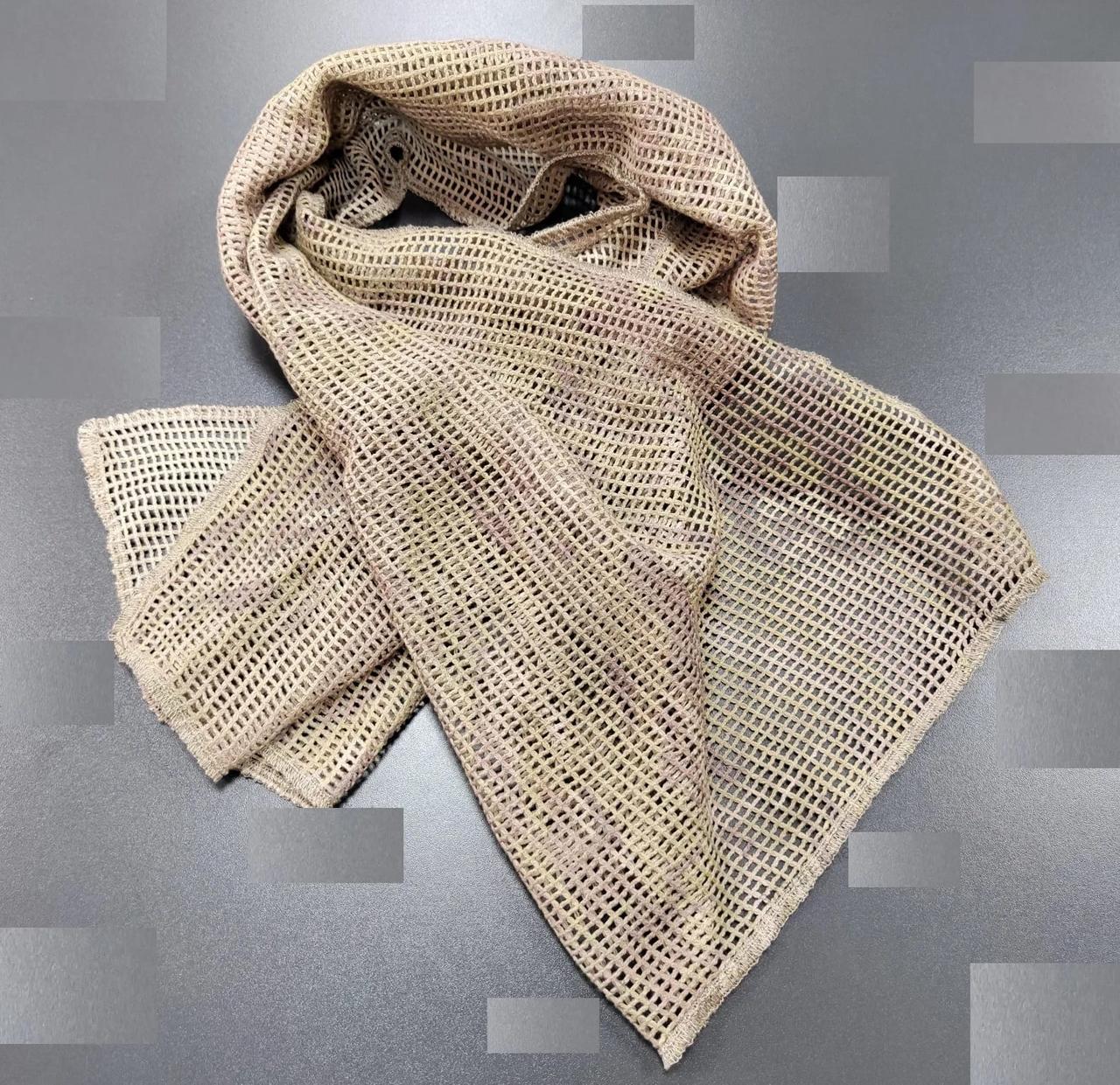 Маскувальний шарф-сітка Sniper Multicam мультикам WinTac, фото 1