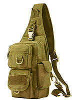 Сумка однолямкова SILVER KNIGHT 184 койот