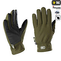 M-TAC РУКАВИЧКИ SOFT SHELL THINSULATE OLIVE