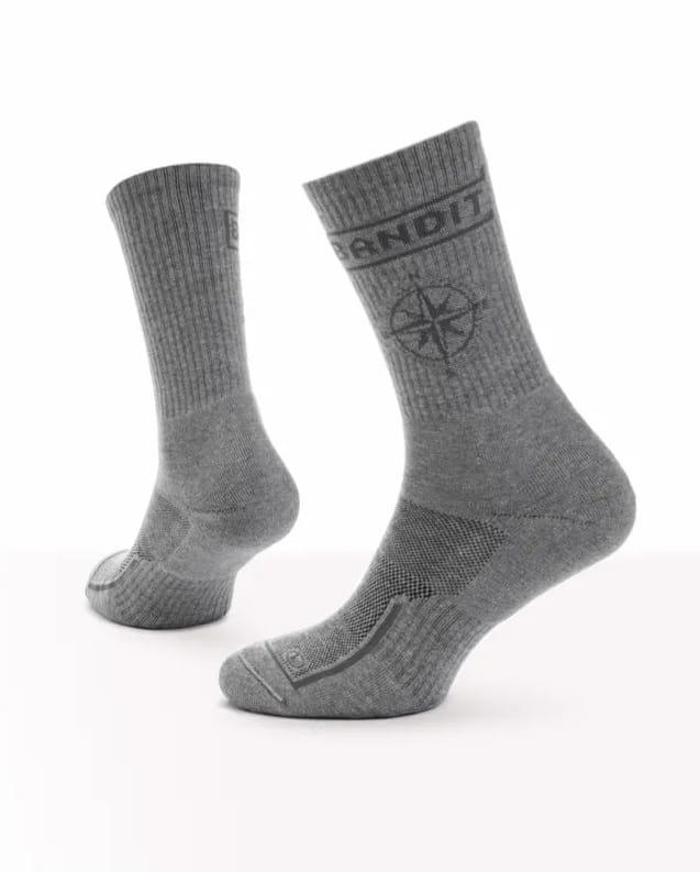 Трекінгові шкарпетки "Bandit" Compass Grey демісезон, фото 1