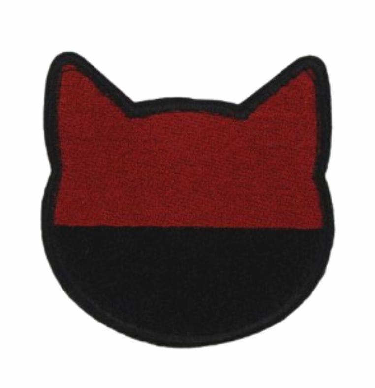 Шеврон Котик УПА чорний 6,7*6,7, фото 1