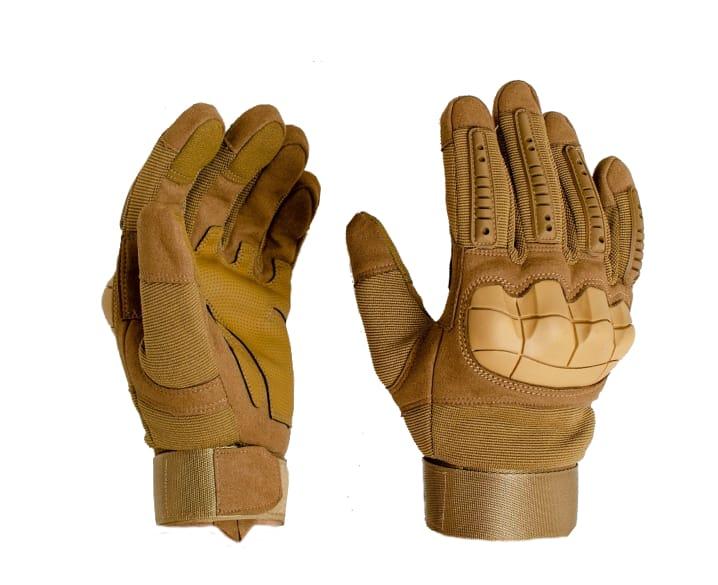 Тактичні рукавички Protect Armor Caoutch Coyote койот, фото 1