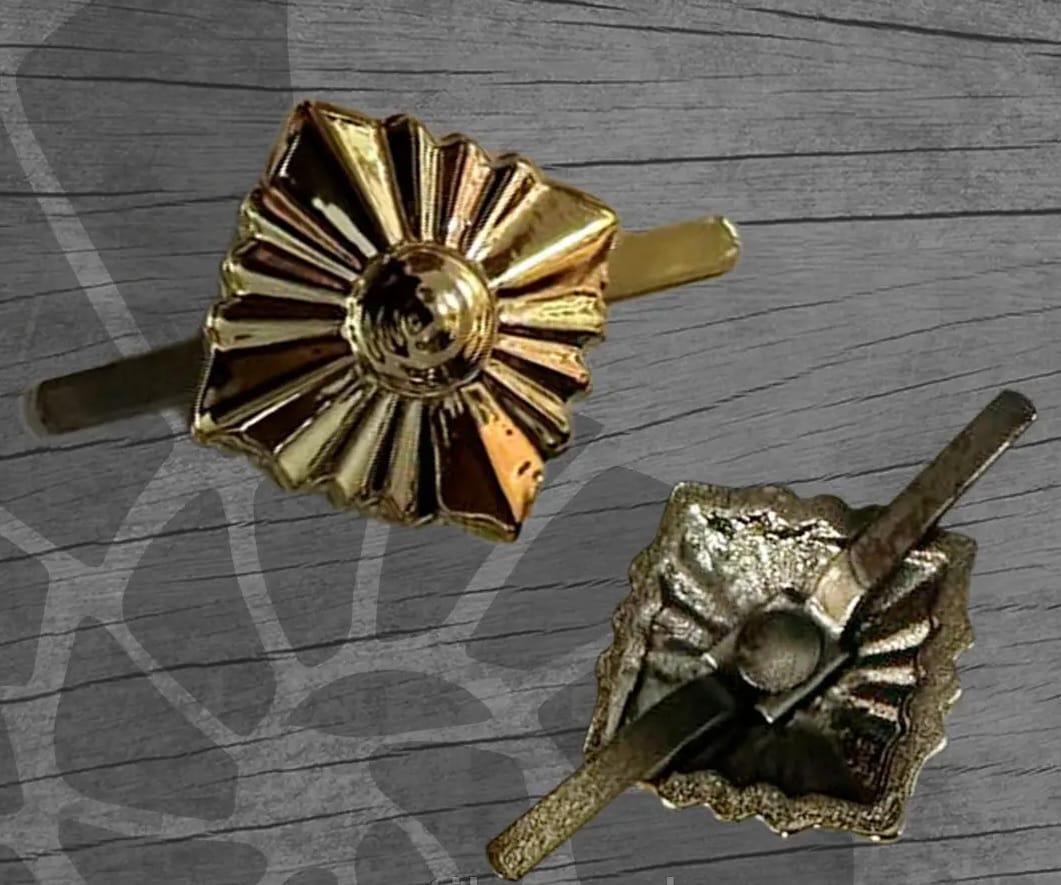 Зірка (ромб) на погон  (литво) метал, фото 1