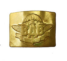 Бляха латунна "ВДВ" купол з тризубом