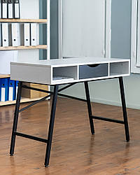 Стіл комп'ютерний робочий 750*1200*500 мм для дому. Офісний письмовий стіл для ноутбука з ящиком