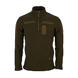 Флісова кофта Winter polar DARK OLIVE 260 гр/м олива WinTac, фото 2
