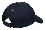 Бейсболка ELITE РІП-СТОП NAVY BLUE з липучкою темно-синя WinTac, фото 2