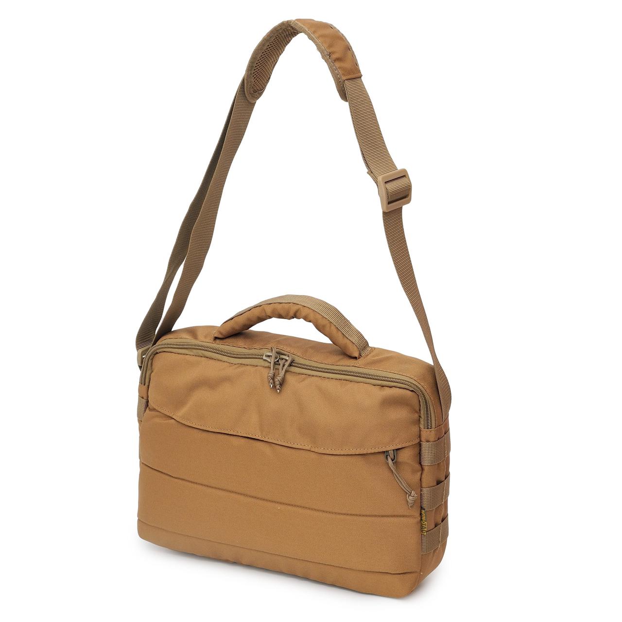 Адміністративна сумка WinTac Messenger Bag Medium 13 inch койот, фото 1