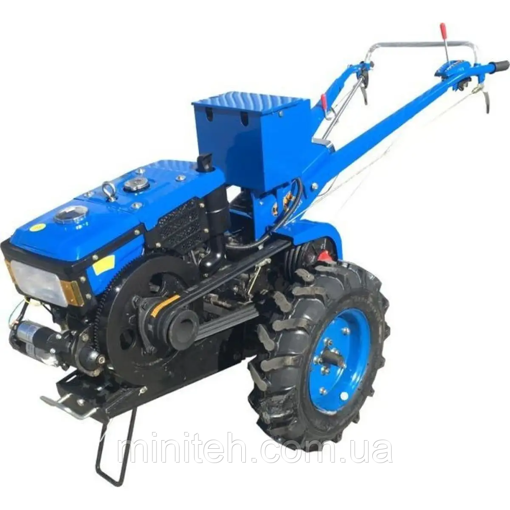 Мотоблок Forte МД-81Е LUX (фреза 1,2 м,) синій, фото 1