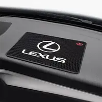 Силіконовий килимок з логотипом Lexus на панель