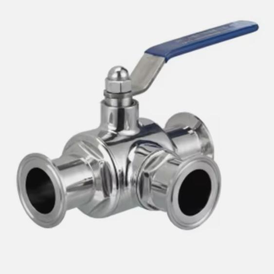 2" Кран триходовий Т-тип, фото 1