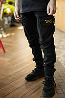 КАРГО ДЛЯ ХЛОПЧИКА ЧОРНІ з написом