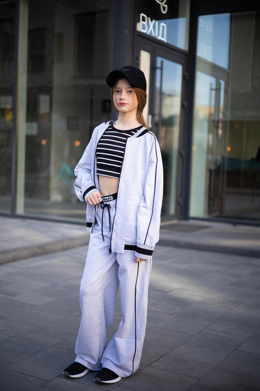 Костюм КАНТ сірий меланж, фото 1