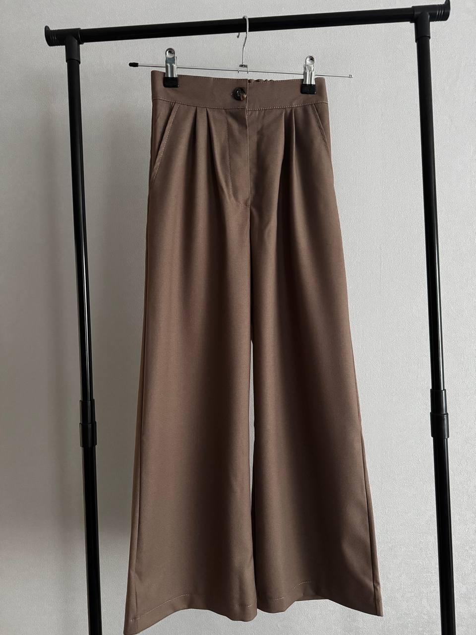 БРЮКИ 2 СКЛАДКИ МОККО, фото 1