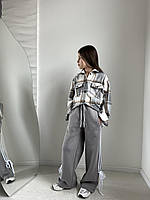 Брюки палаццо БАНТ сірі