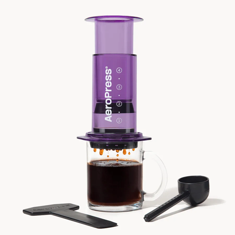 AeroPress Coffee Maker – Clear & Colors
