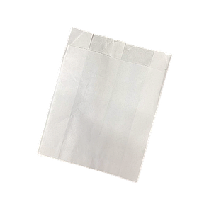 Пакет саше білий 140х100х40 мм. 65гр/м2 (максимальна жиростійкість) 238Ф