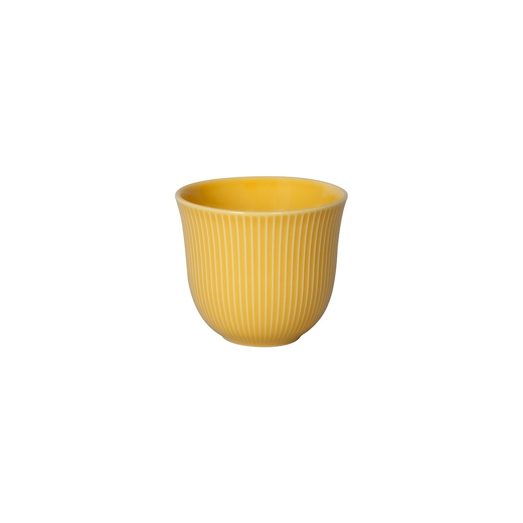 LOVERAMICS Embossed Tasting Cup чашка для латте та капучіно 250ml - Жовтий