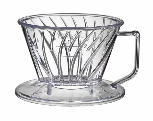 HARIO PEGASUS - прозорий пуровер для солодшої кави - 01