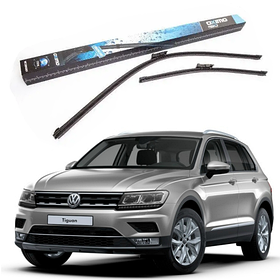 Щітки склоочисника VW Tiguan 08-,кт 2 шт.