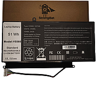 Батарея DELL VH748 для ноутбука Inspiron 5439, Vostro 5460, 5470, 5480, 5560 11.1V 4620mAh 51.2Wh Li-Pol