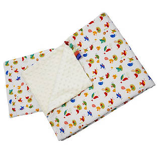 Одеяльце и подушка Комплект EKO КW-05 Птички