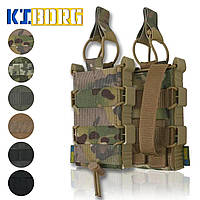 Посилений тактичний підсумок під магазин із пластиком, одинарний підсумк мультикам кордура uabrf