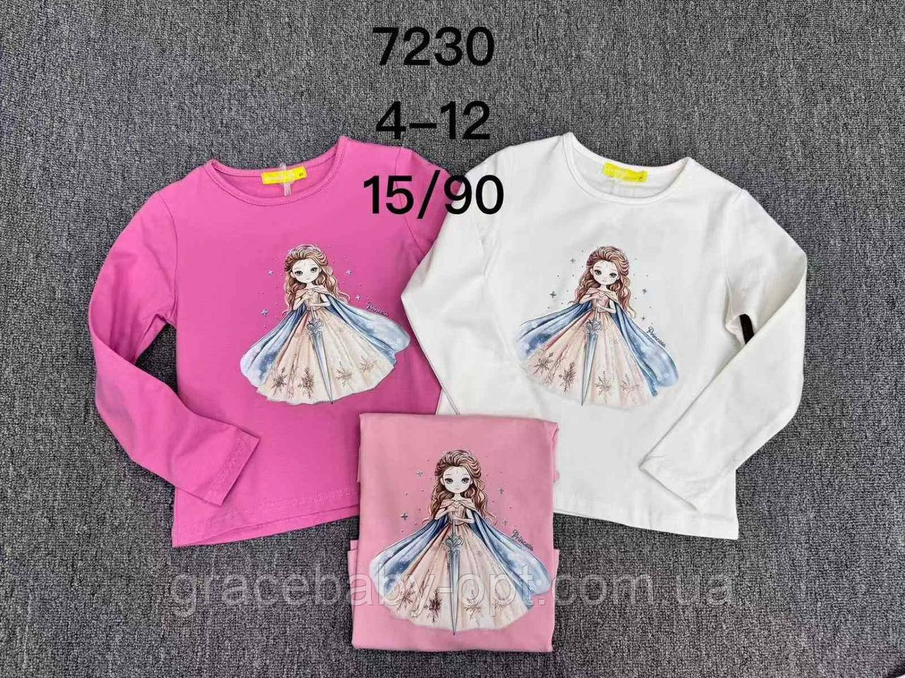 Реглан для дівчаток оптом, Lemon tree, 4-12 рр., № 7230, фото 1