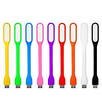 Мини лампа USB для чтения мини LED гибкая для ноутбука и павербанка