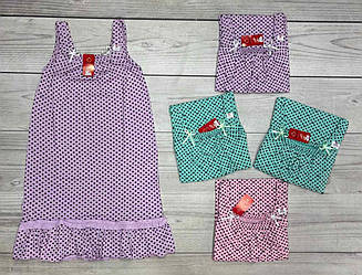 Нічна сорочка без рукава