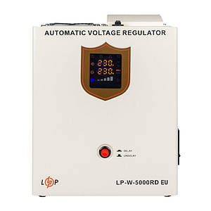Стабілізатор напруги LP-W-5000RD EU (3000Вт/7 ступ)
