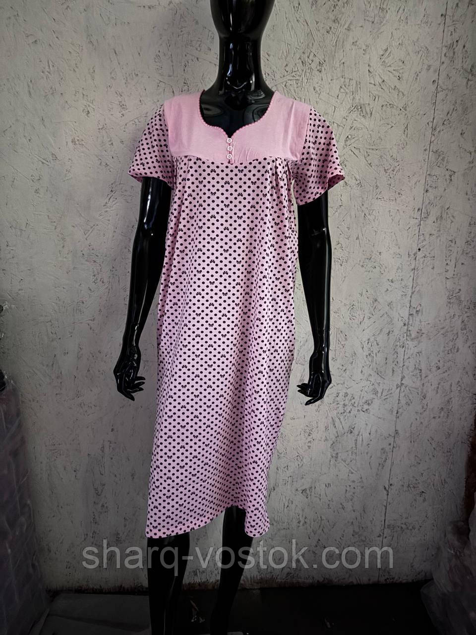 Нічна сорочка з рукавом, фото 1